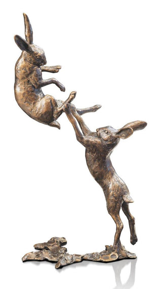 Medium Hares Boxing