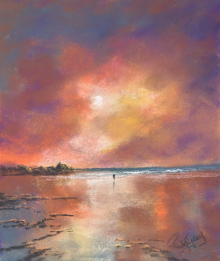 Night time on the beach