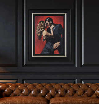 Fabian Perez captures the electric intensity of a moment suspended between passion and control.