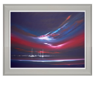 Evening Lights at Sea