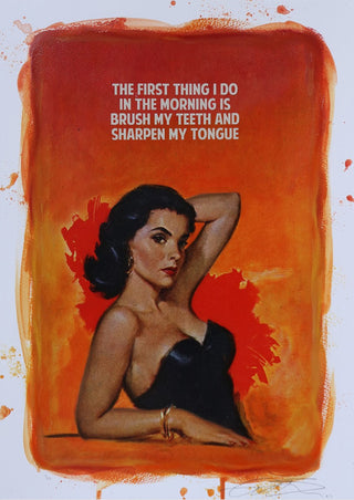Sharpen My Tongue (Red)