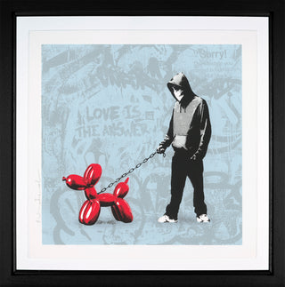 Banksy Dog Walker