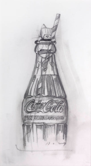 Cat Who Got The Cola II (sketch)