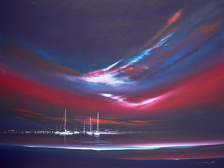 Evening Lights at Sea