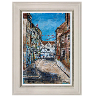 Nearing the top Steep Hill Lincoln